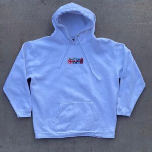 Vintage Diamond Supply Co Floral Box Logo Hoodie (XL)